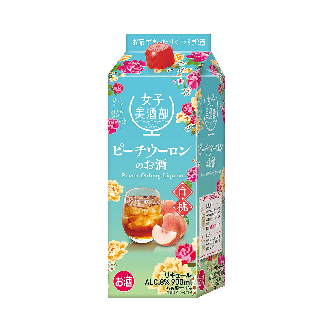 女子美酒部 ピーチウーロンのお酒 900ml 商品画像