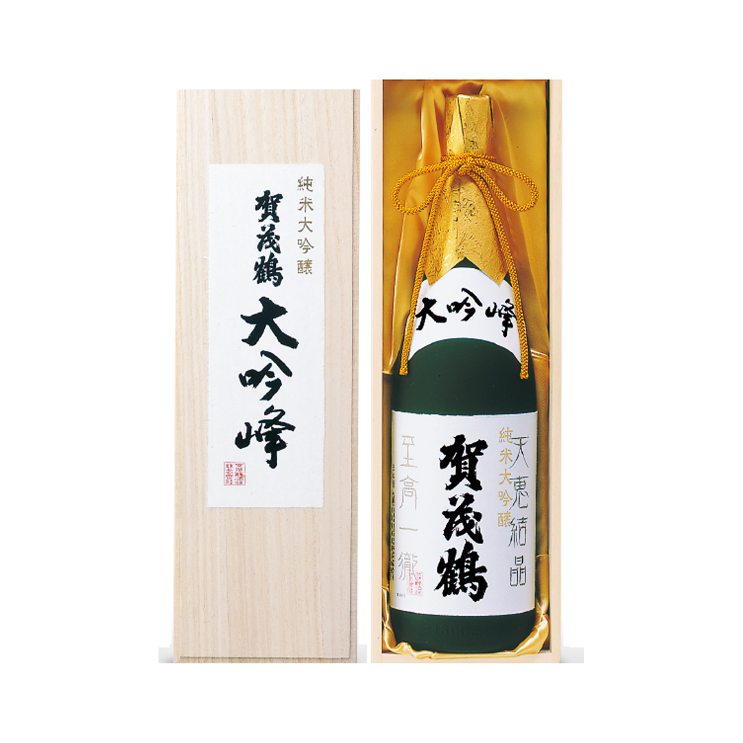 賀茂鶴 純米大吟醸 大吟峰 木箱入 1800ml 商品画像