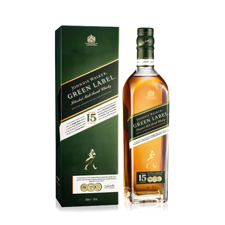 ジョニーウォーカー グリーンラベル 15年 700ml 43%【特典付き】｜限定200本