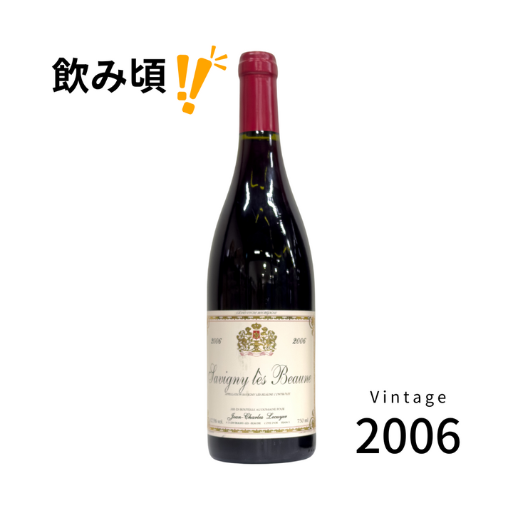 20年熟成 ジャン・シャルル・ルクイエ サヴィニー・レ・ボーヌ 2006 赤ワイン 750ml