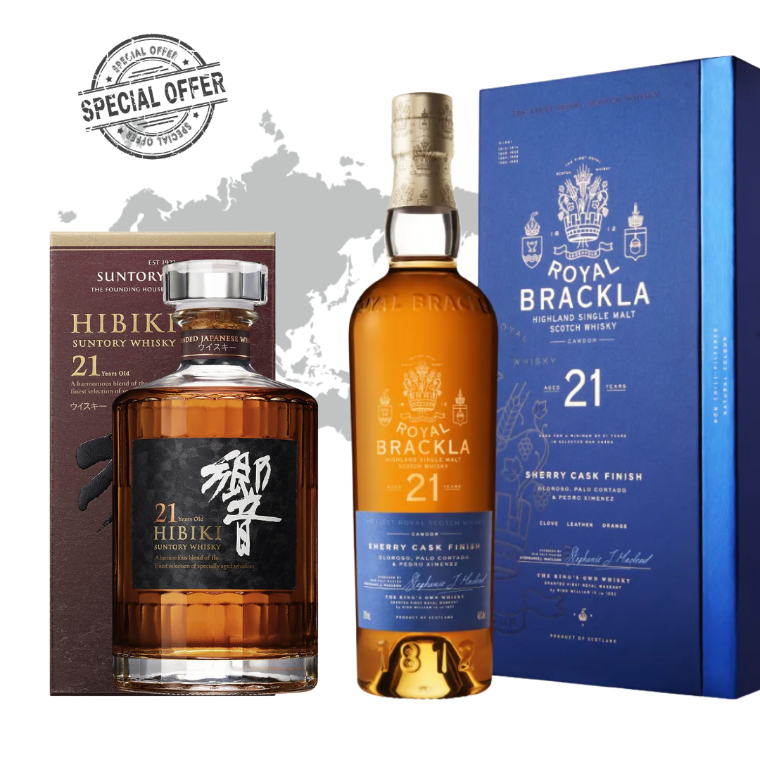 【ワールドウイスキーセット】響21年 700ml＆ロイヤル・ブラックラ21年 700ml