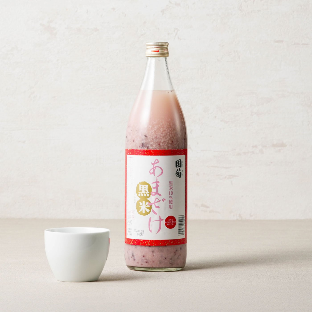 国菊 黒米あまざけ 985g ｜ノンアルコール・ストレートタイプの甘酒