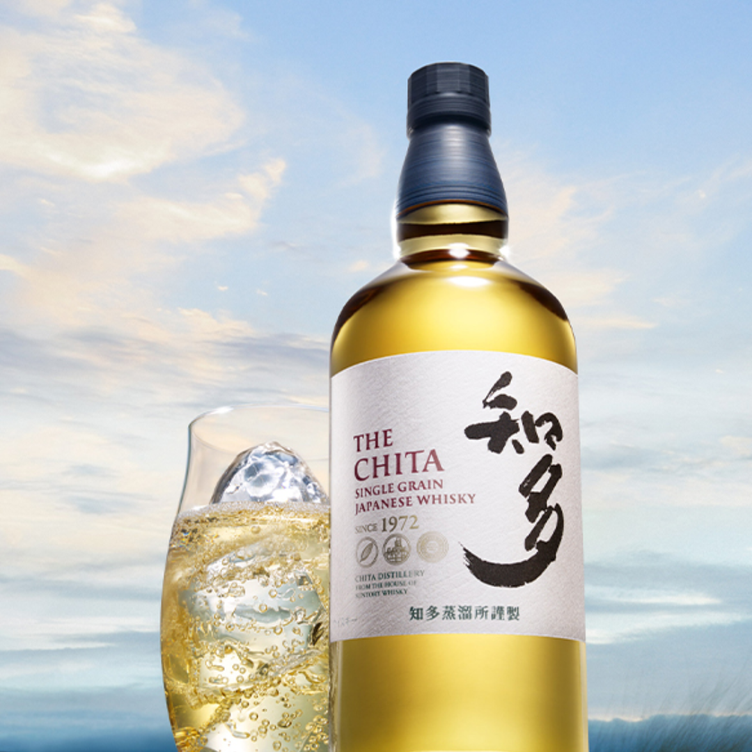 知多  シングルグレーンジャパニーズウイスキー 700ml（ハイボールグラス 320ml 付き）
