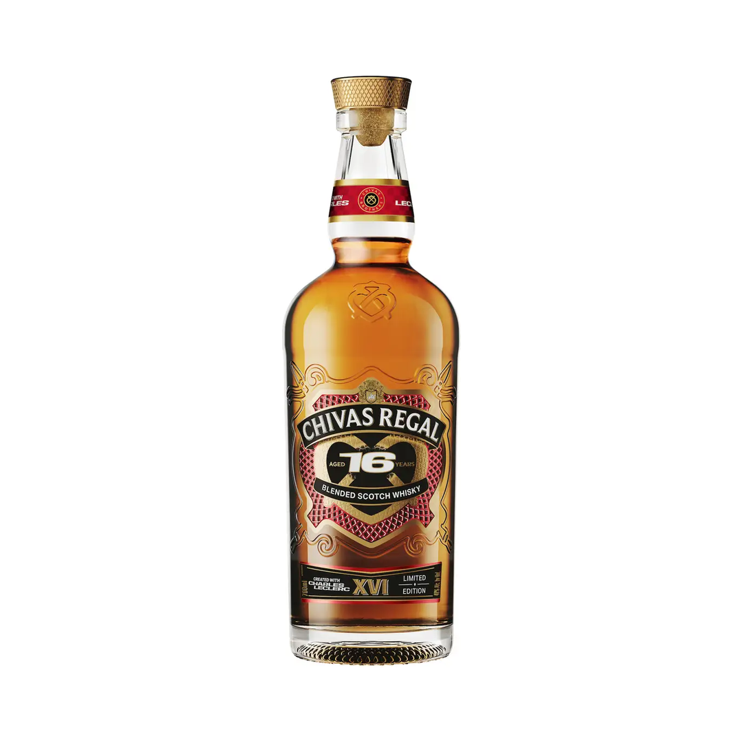 シーバスリーガル 16年 シャルル・ルクレール リミテッドエディション 700ml 正面ボトル