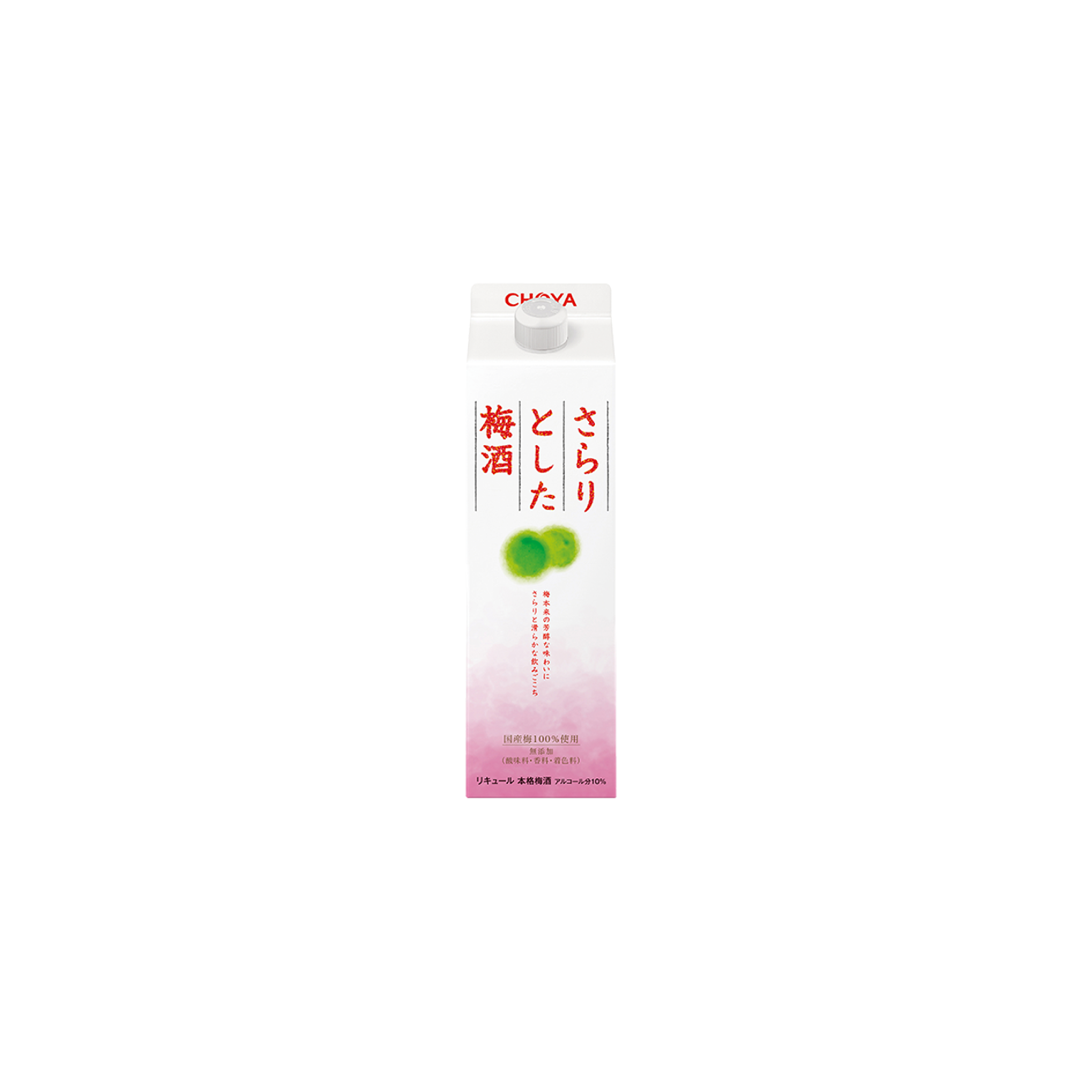 さらりとした梅酒 1000ml パック 商品画像