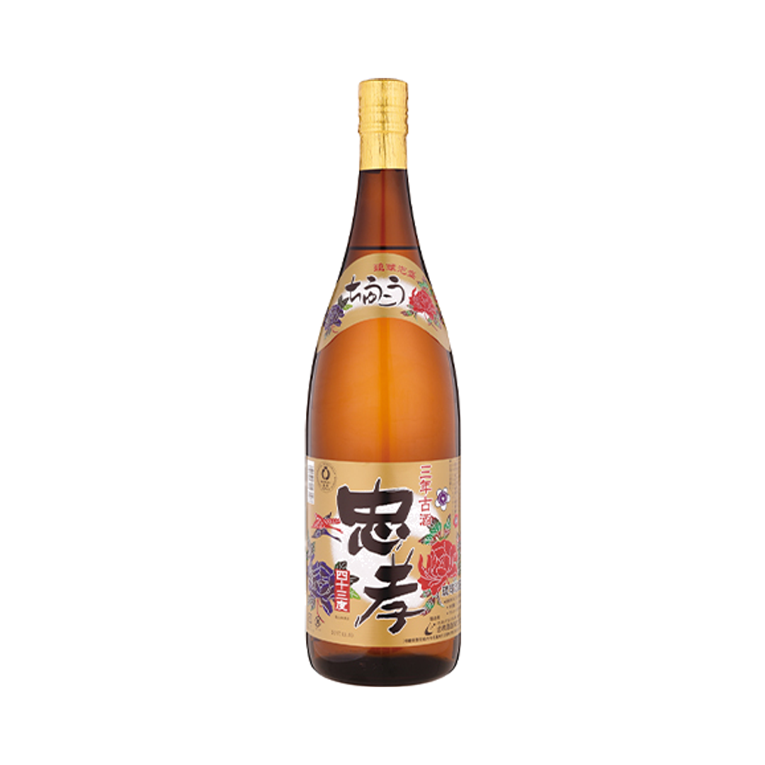 忠孝 3年古酒 43度 1800ml 瓶