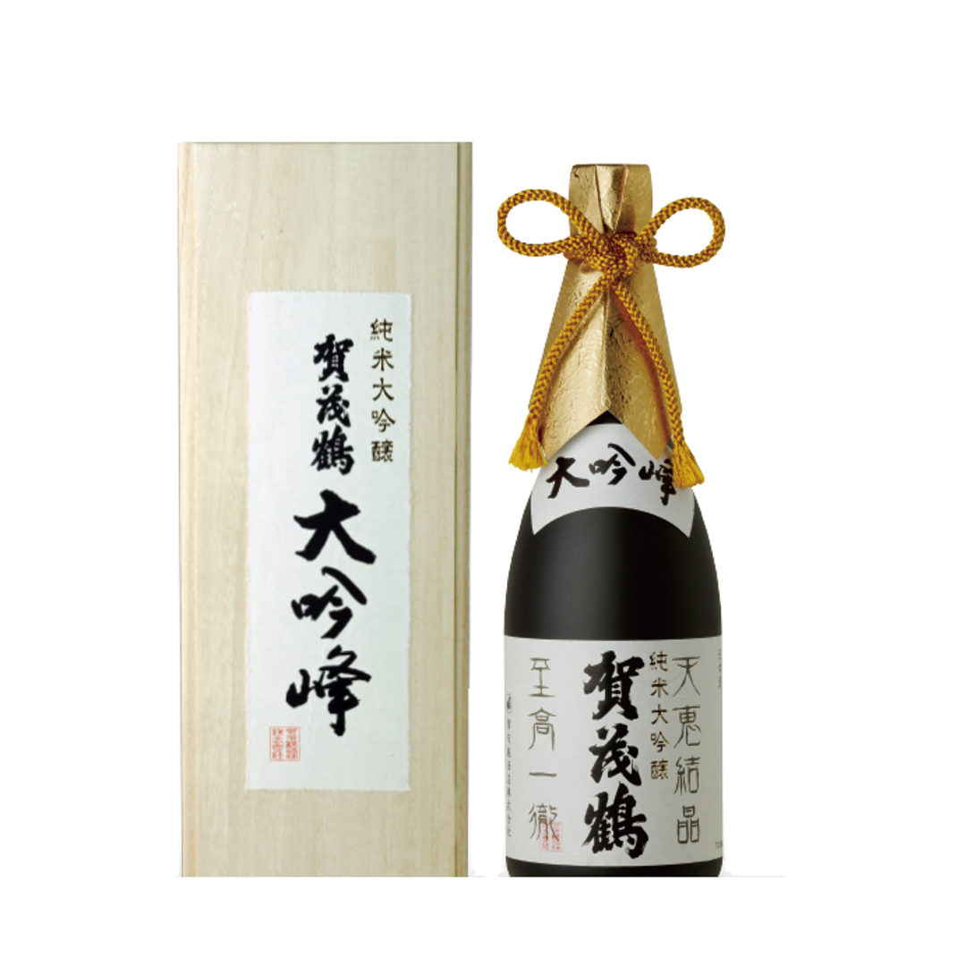 賀茂鶴 純米大吟醸 大吟峰 木箱入 720ml 商品画像