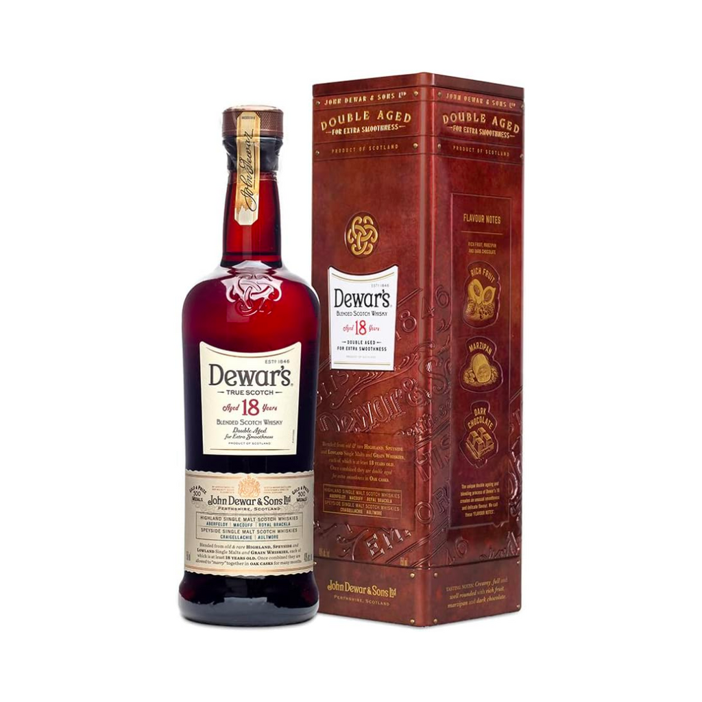 Dewar's デュワーズ 18年 [ ブレンデッド スコッチ ウイスキー イギリス 700ml ][ギフトBox入り] – 酒庫住田屋オンラインストア