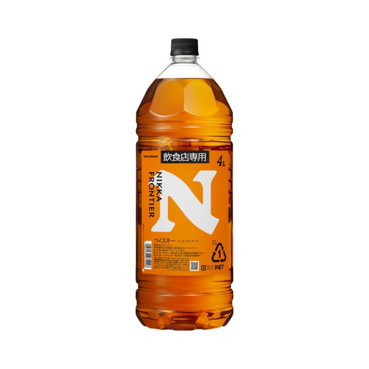 〈予約販売〉8月26日（火）ニッカ フロンティア 4Lペットボトル　48% アサヒ ウイスキー　