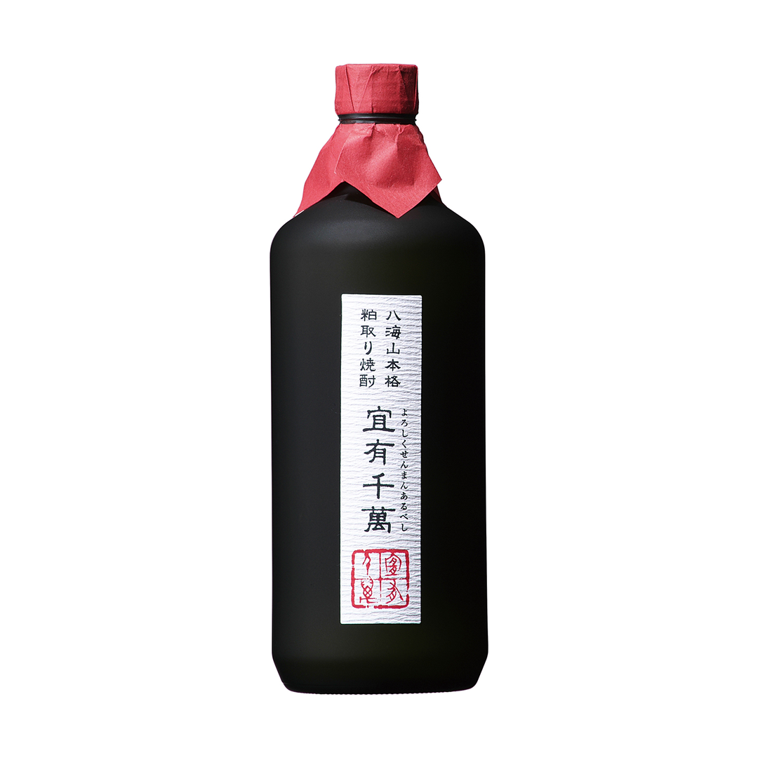八海山 粕取り焼酎 宜有千萬 40度 720ml 瓶 商品画像