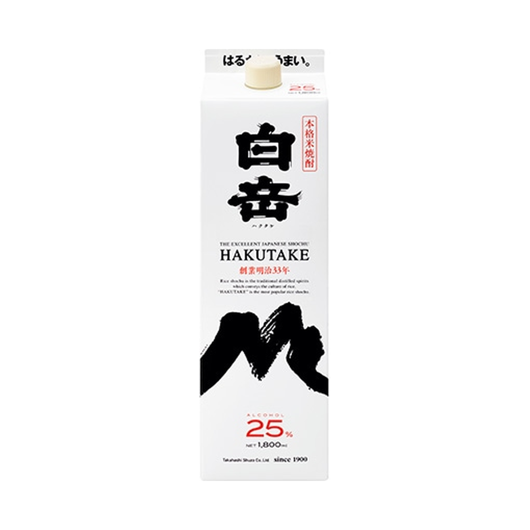 白岳 25度 1800ml パック