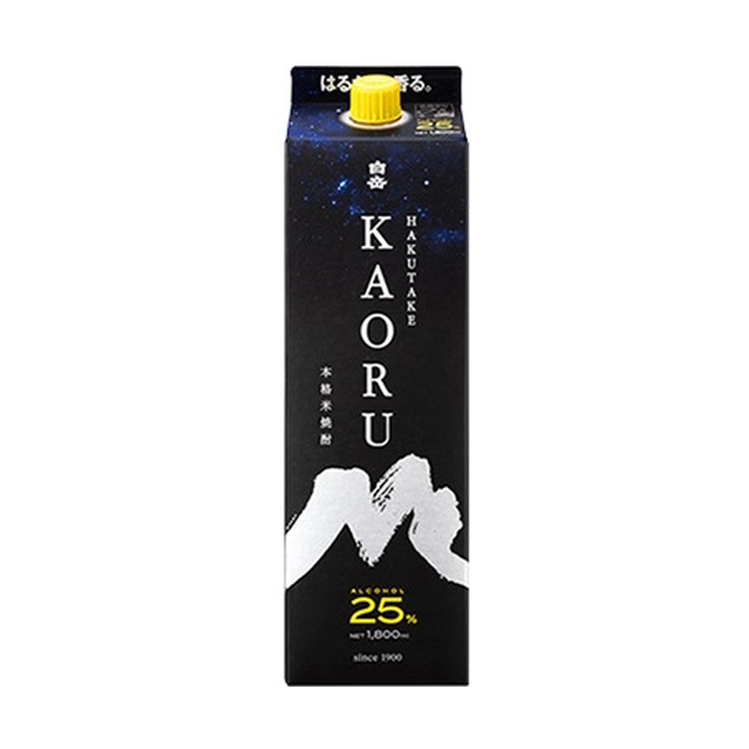 白岳KAORU 25度 1800ml パック