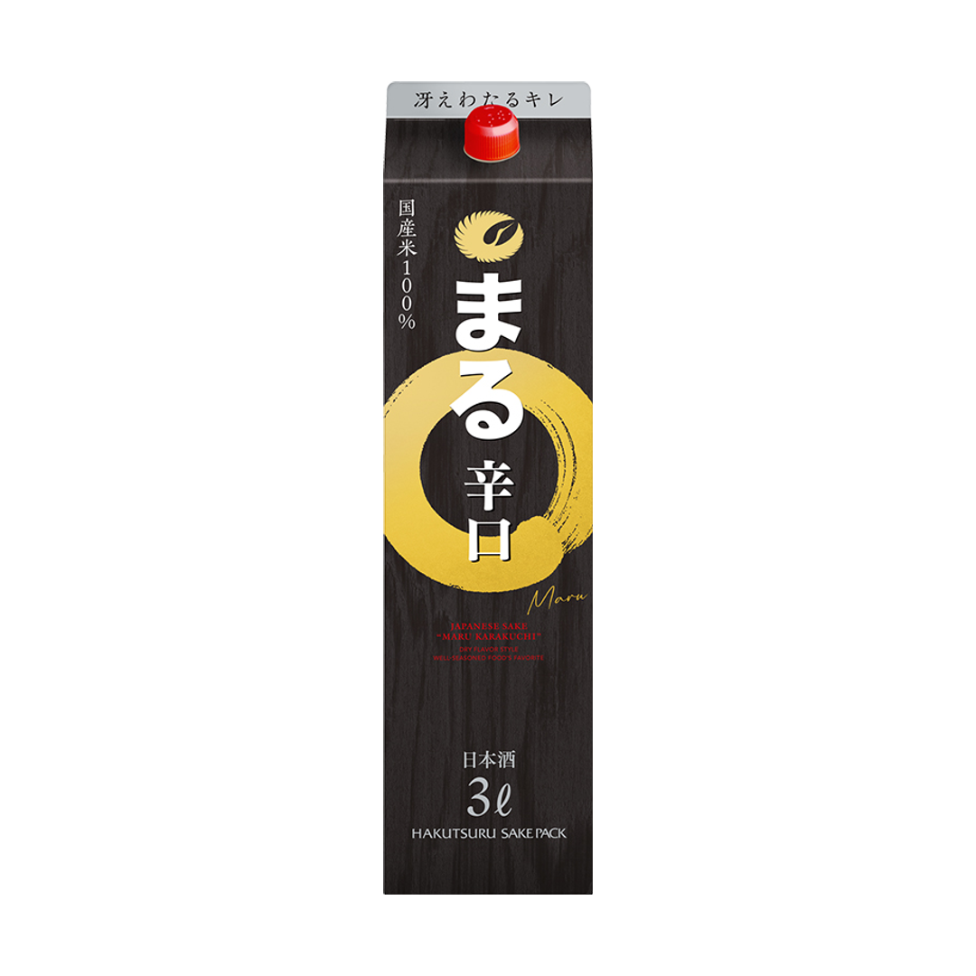 白鶴 サケパック まる辛口 3.0L