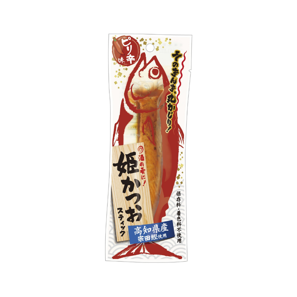 姫かつおスティック（1本）ピリ辛味 （土佐清水食品） – 酒庫住田屋