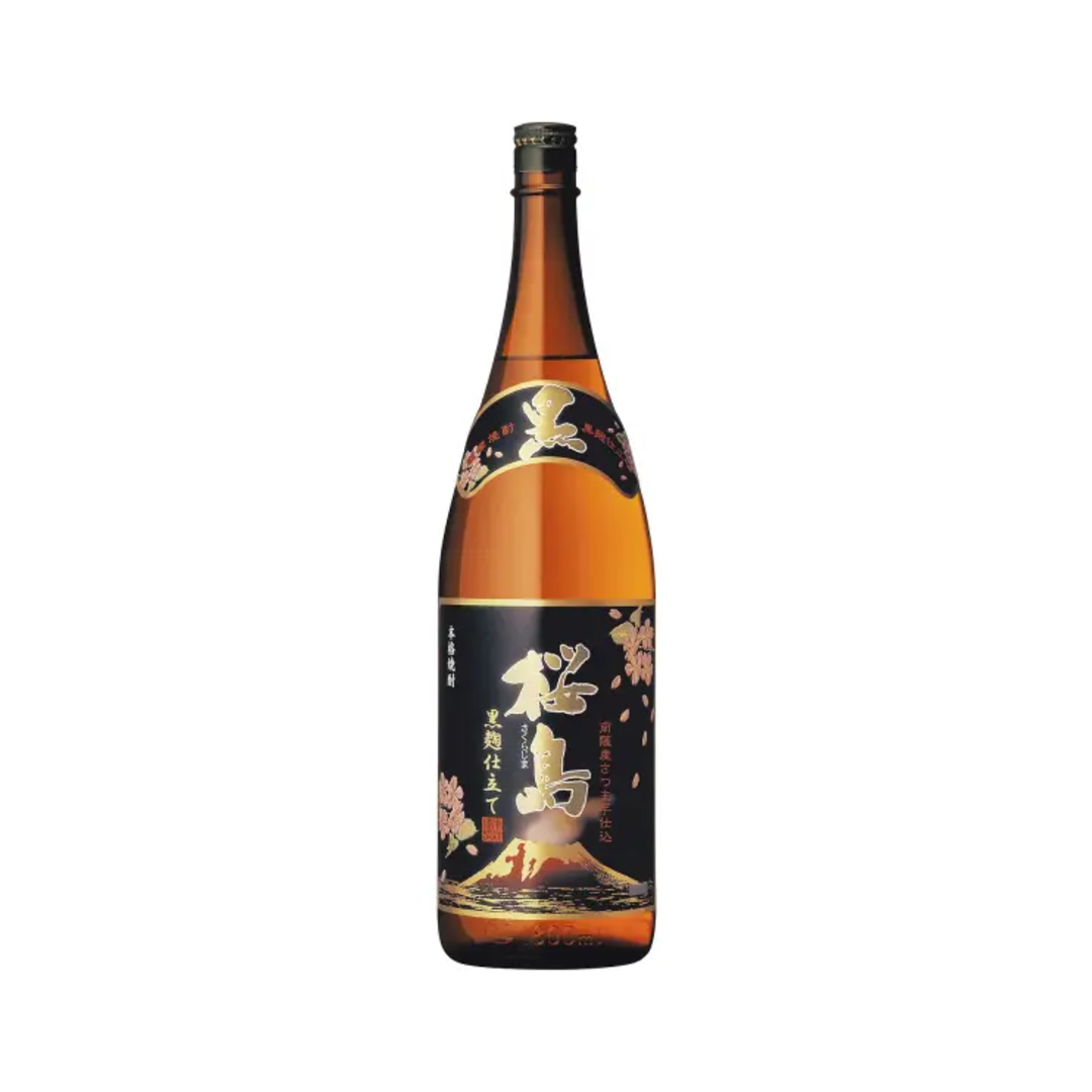 黒麹仕立て桜島 1800ml 瓶 | 芋焼酎 本坊酒造 鹿児島県