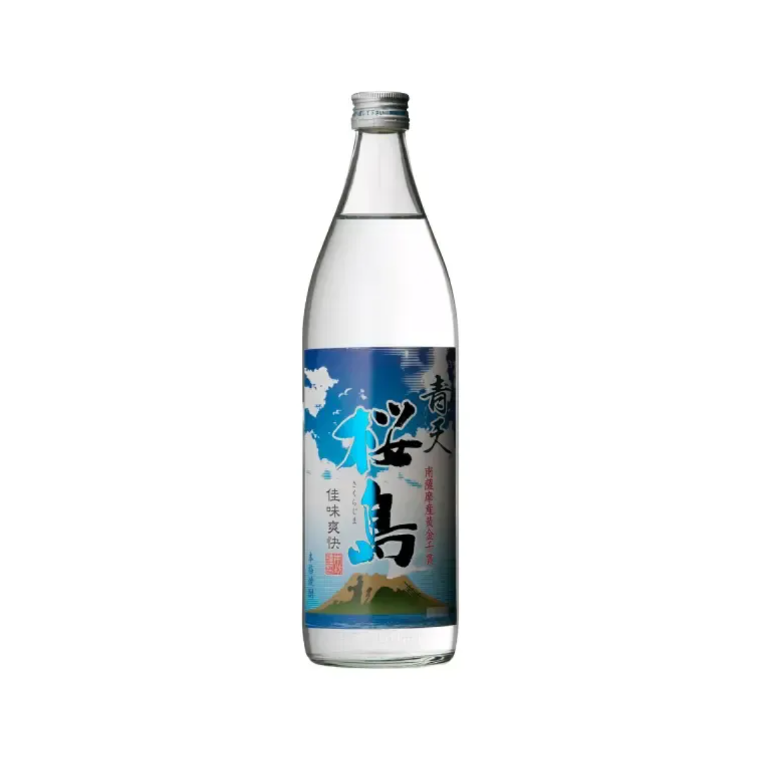 青天桜島 900ml 瓶 | 芋焼酎 本坊酒造 鹿児島県