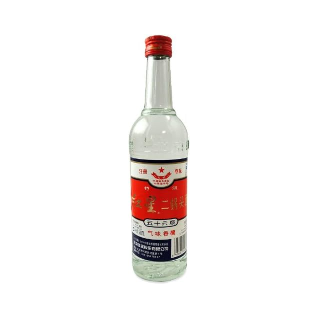紅星 二鍋頭酒 56度 500ml | 白酒 中国