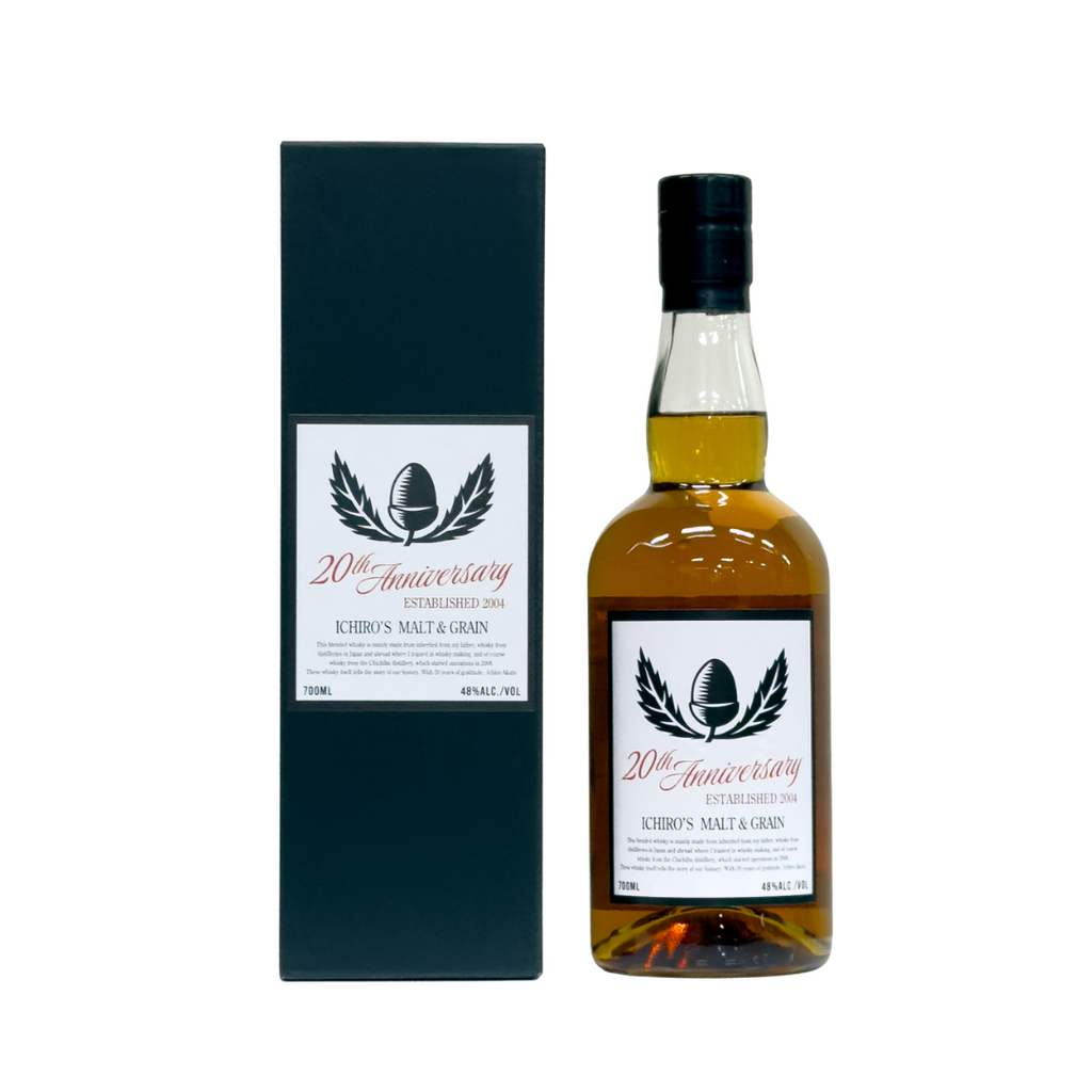 Ichiro’s Malt イチローズモルト 未開栓 700ml 48度 モルト＆グレーン 20th Anniversary エディション ウイスキー【中古】 【新品同様】 イチローズ モルト＆グレーン 20周年アニバーサリーエディション
