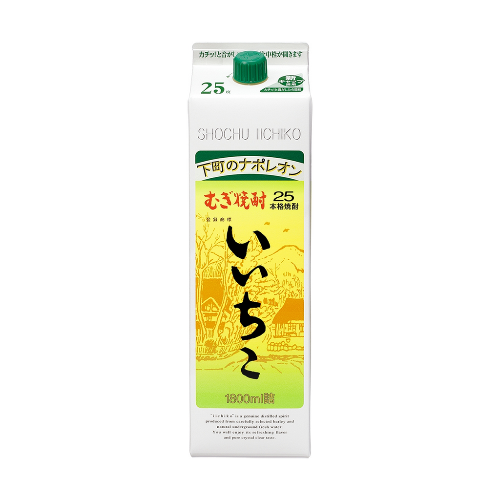いいちこ 25度 1800ml パック | 麦焼酎 三和酒類 大分県 – 酒庫住田屋