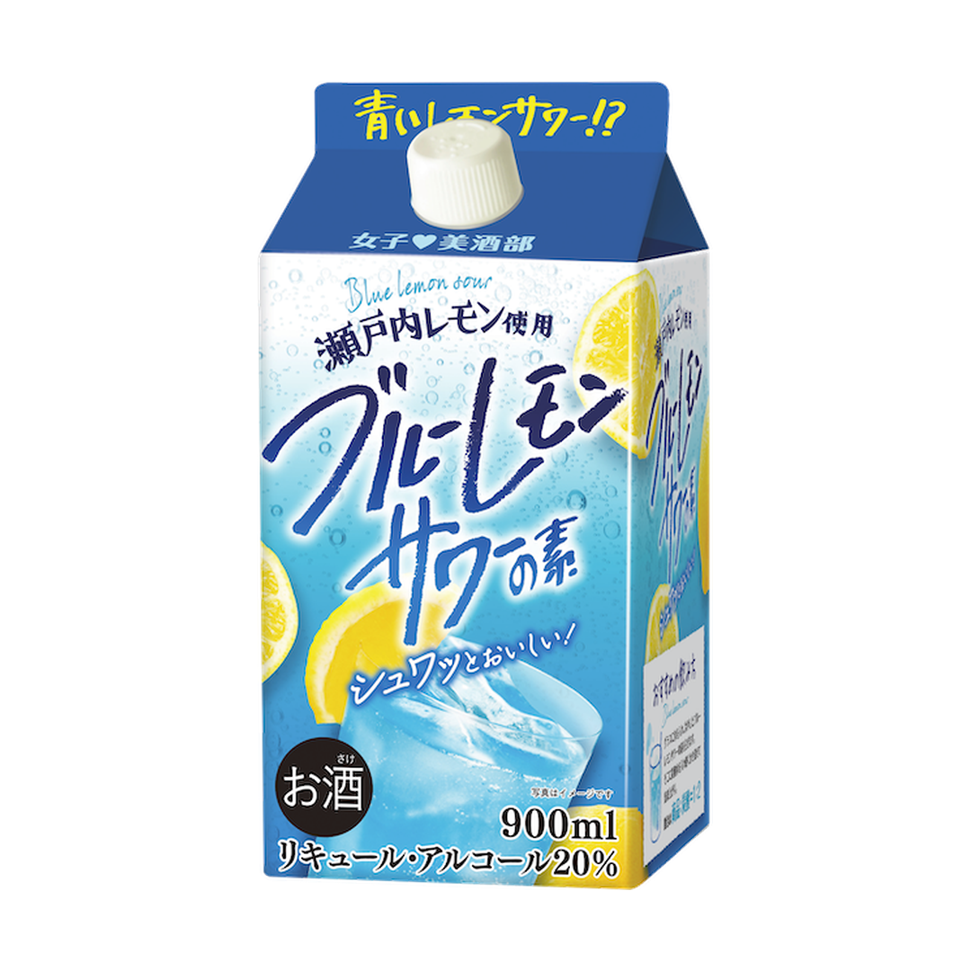 女子美酒部 ブルーレモンサワーの素 900ml 商品画像