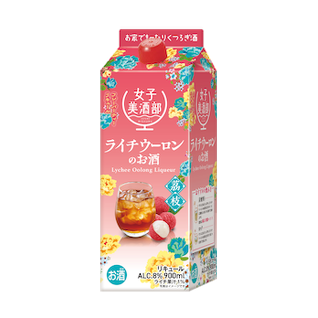 女子美酒部 ライチウーロンのお酒 900ml 商品画像