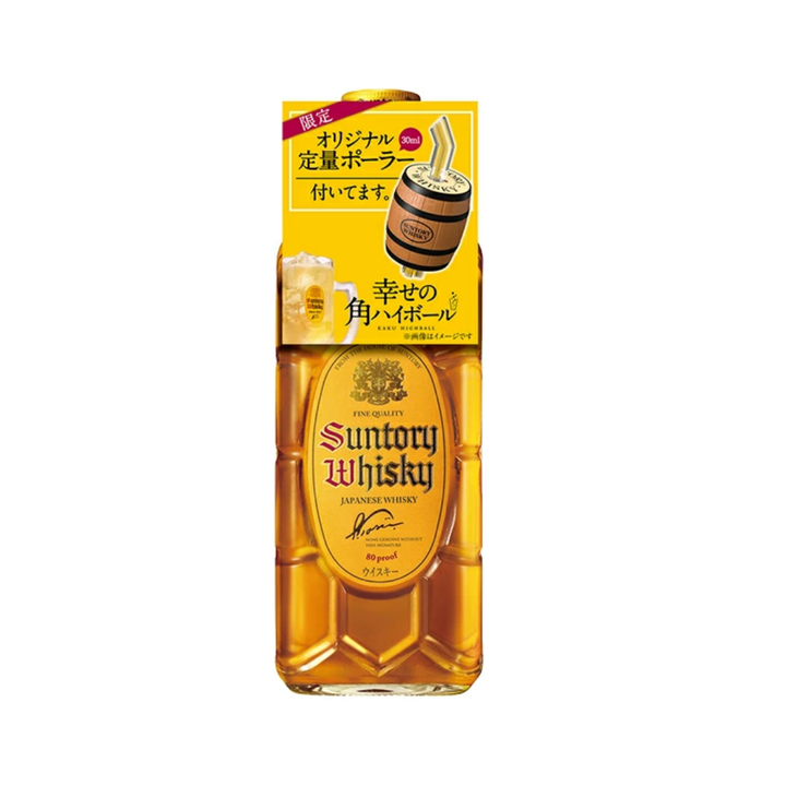 【オリジナルポーラー1個付き】ウイスキー サントリー 角瓶 700ml　