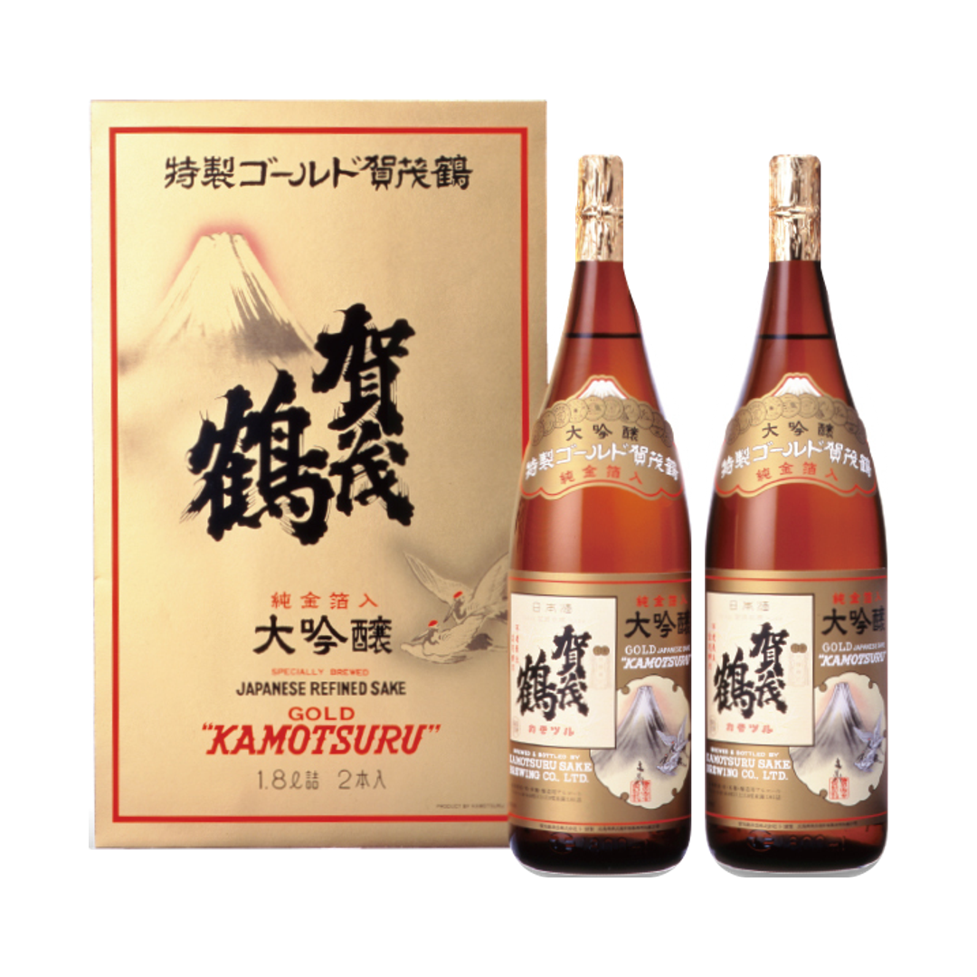大吟醸 特製ゴールド賀茂鶴 GK-A2 1.8L×2