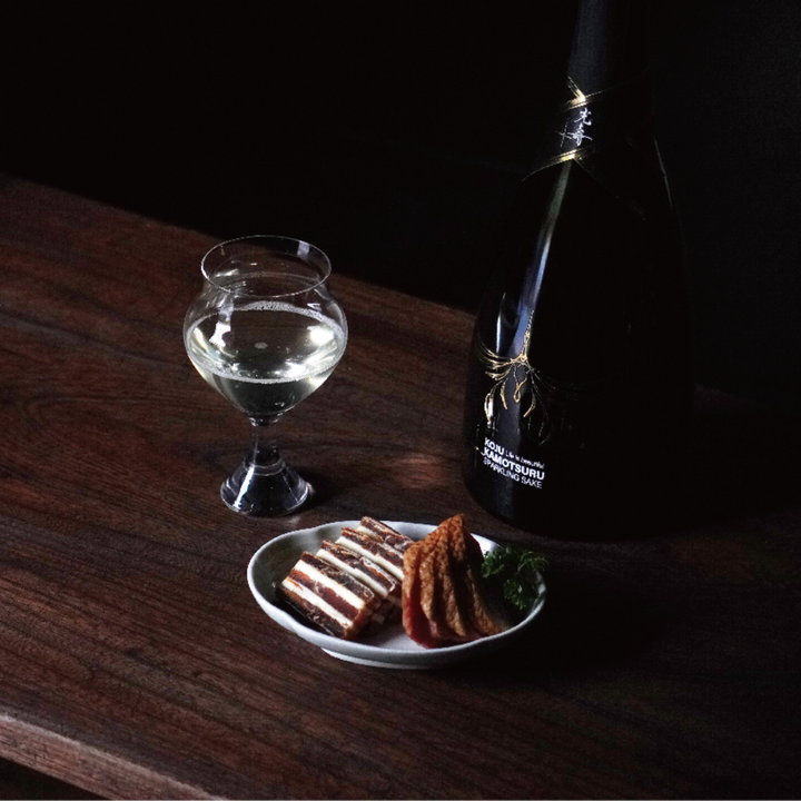 【クラマスター2025 金賞】賀茂鶴　光壽（こうじゅ） SPARKLING SAKE（発泡性　瓶内二次発酵純米酒）　化粧箱入　750ml｜クール配送