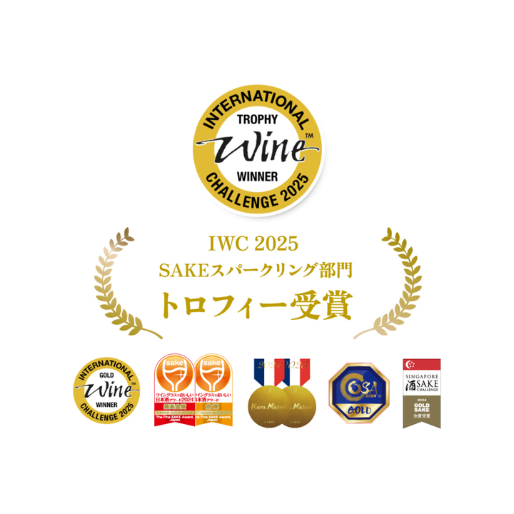 【クラマスター2025 金賞】賀茂鶴　光壽（こうじゅ） SPARKLING SAKE（発泡性　瓶内二次発酵純米酒）　化粧箱入　750ml｜クール配送