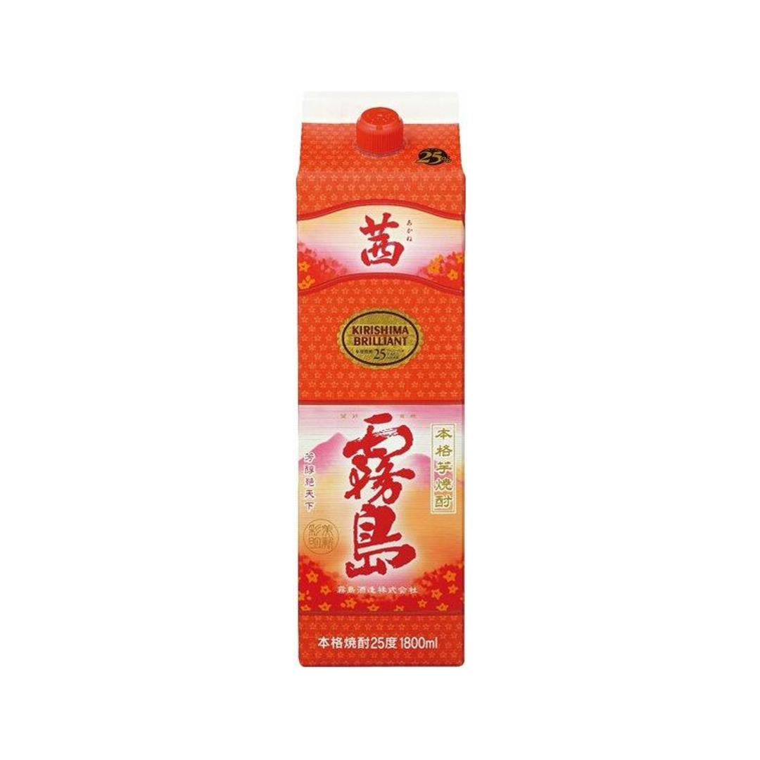 茜霧島 25度 1800ml パック