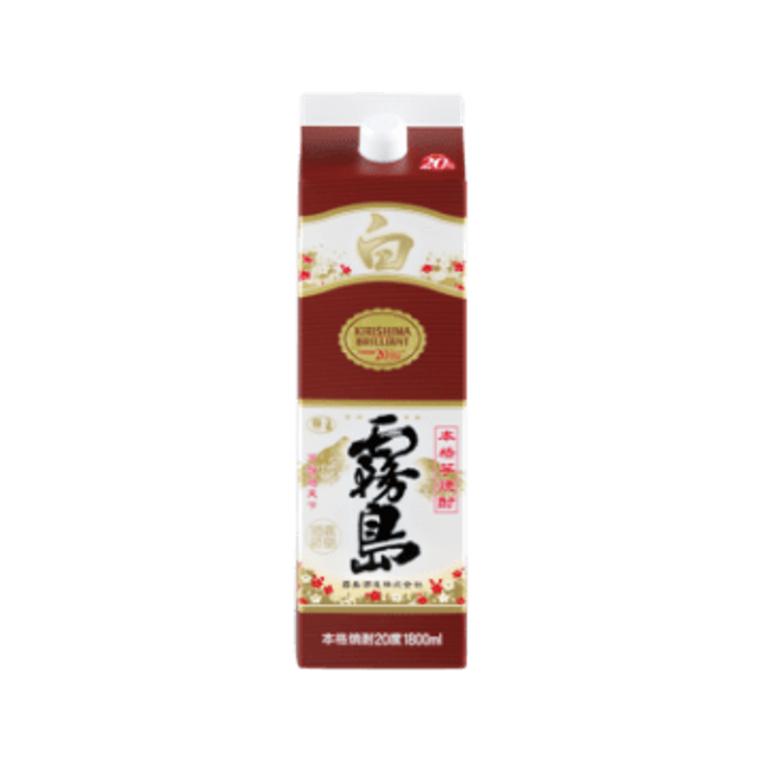 白霧島 20度 1800ml パック