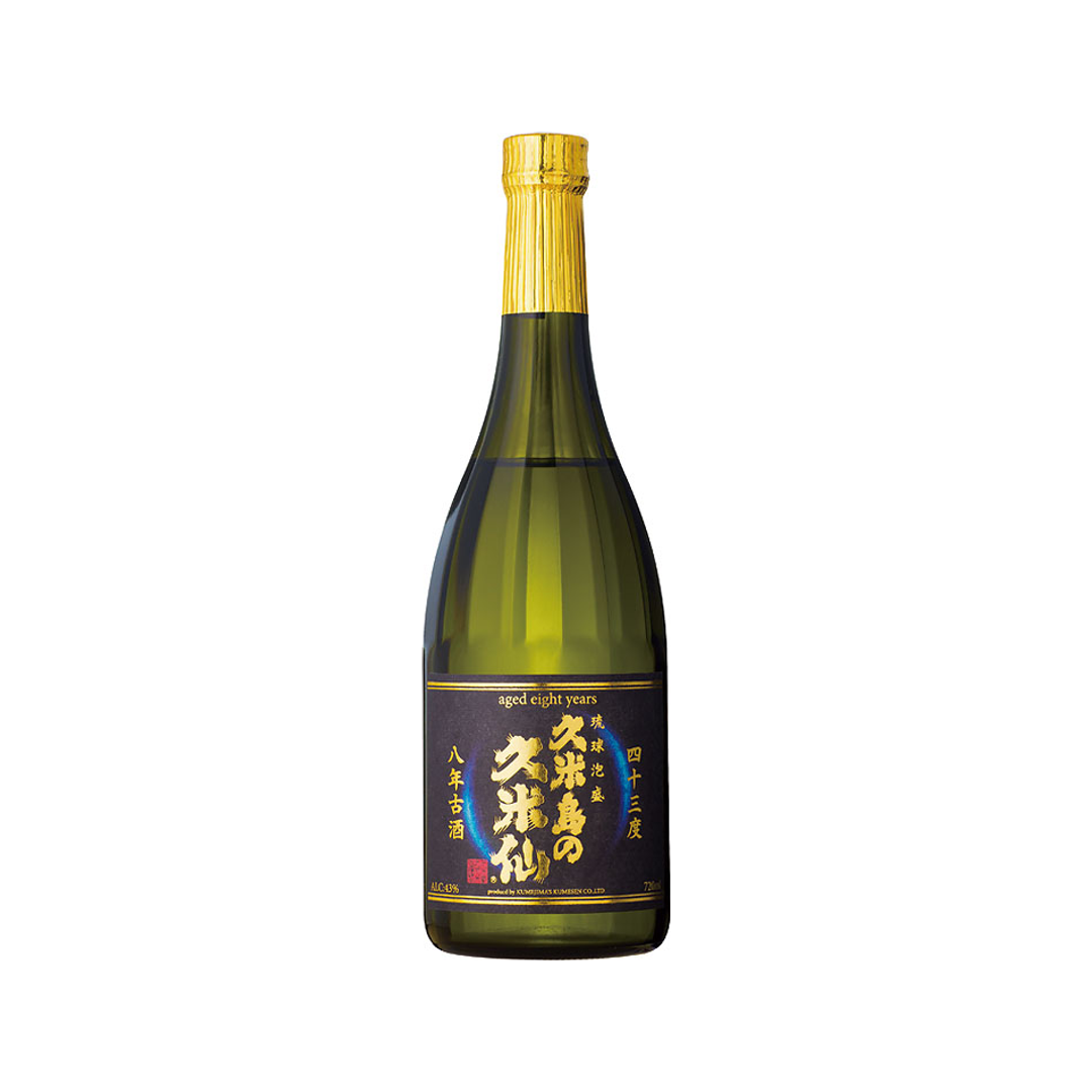 久米島の久米仙 8年古酒 43度 720ml 瓶