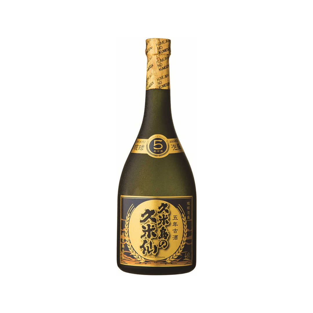 久米島の久米仙 ブラック 5年古酒 40度 720ml 瓶