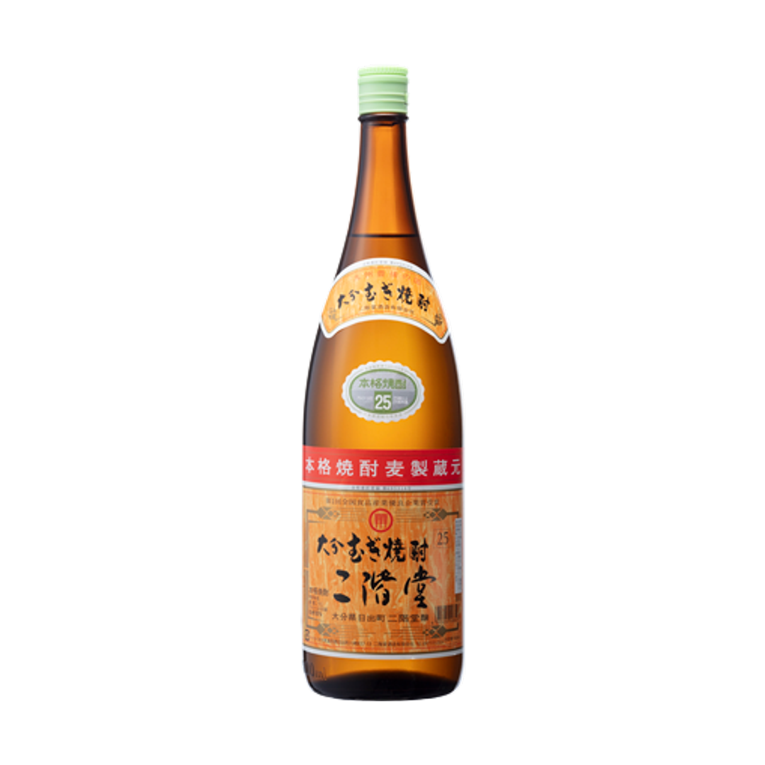 二階堂 麦 25度 1800ml 瓶