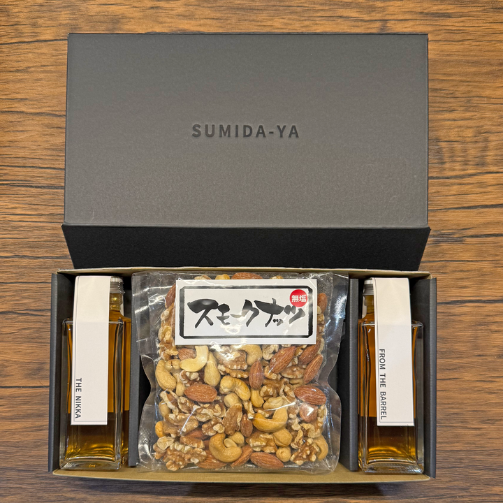 NIKKA PREMIUM SET｜量り売りウイスキー＆燻製ナッツ