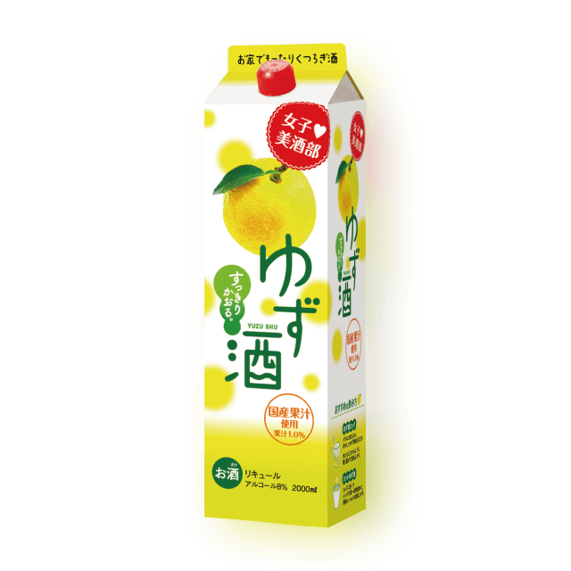 女子美酒部 ゆず酒 2L 商品画像