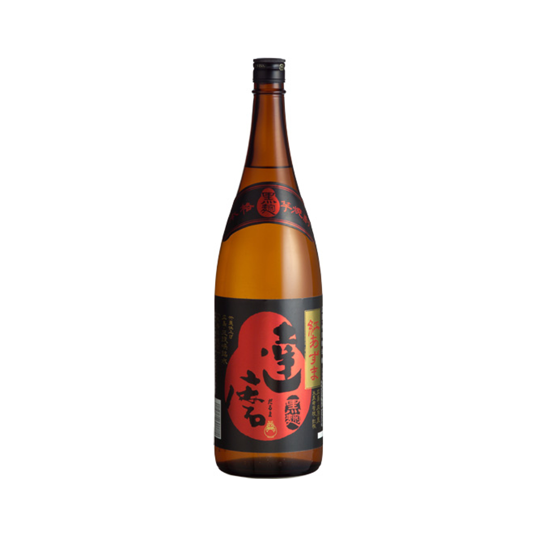 達磨 黒麹仕込み 紅あずま 25度 1800ml 瓶