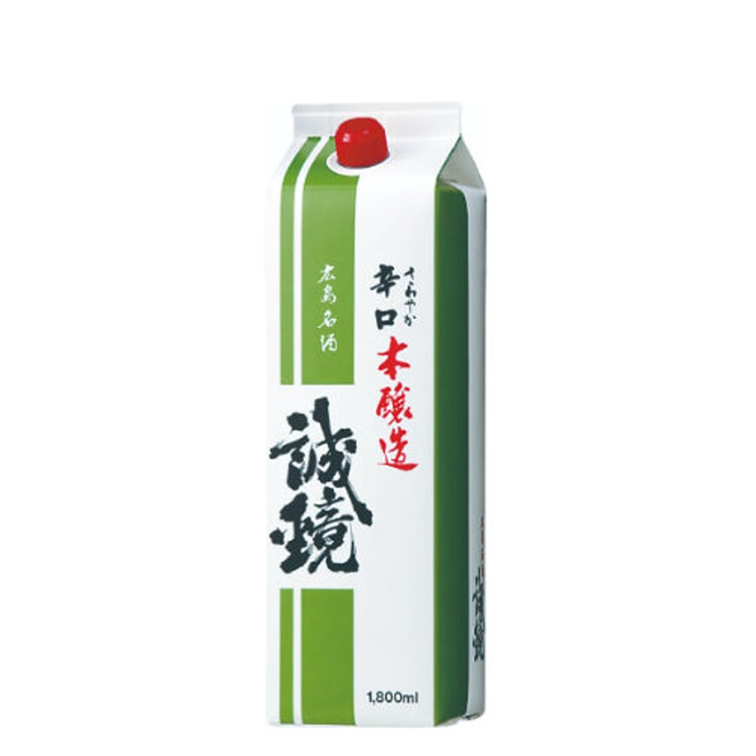 誠鏡 本醸造辛口パック 1800ml
