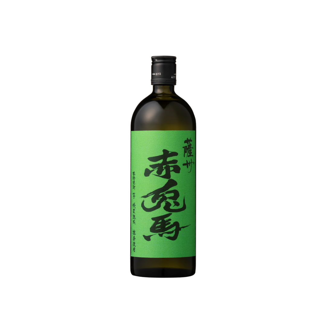 本格芋焼酎「薩州 赤兎馬 抹茶使用」25度/1800 ml・720 ml 濱田酒造 本格芋焼酎「薩州 赤兎馬 抹茶使用」25度/1800 ml・720 ml 濱田酒造