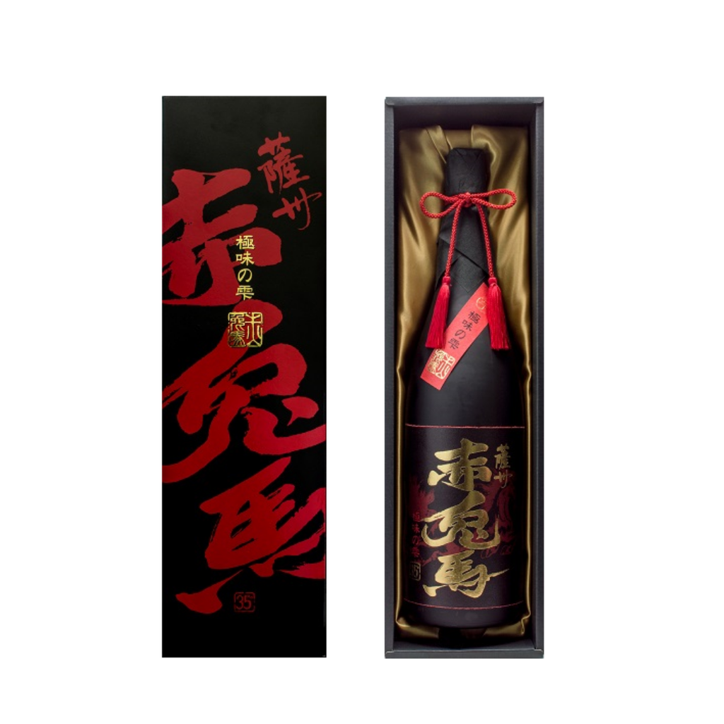 本格芋焼酎「薩州 赤兎馬 極味の雫」35度/1800 ml・720 ml 濱田酒造 本格芋焼酎「薩州 赤兎馬 極味の雫」35度/1800 ml・720 ml 濱田酒造