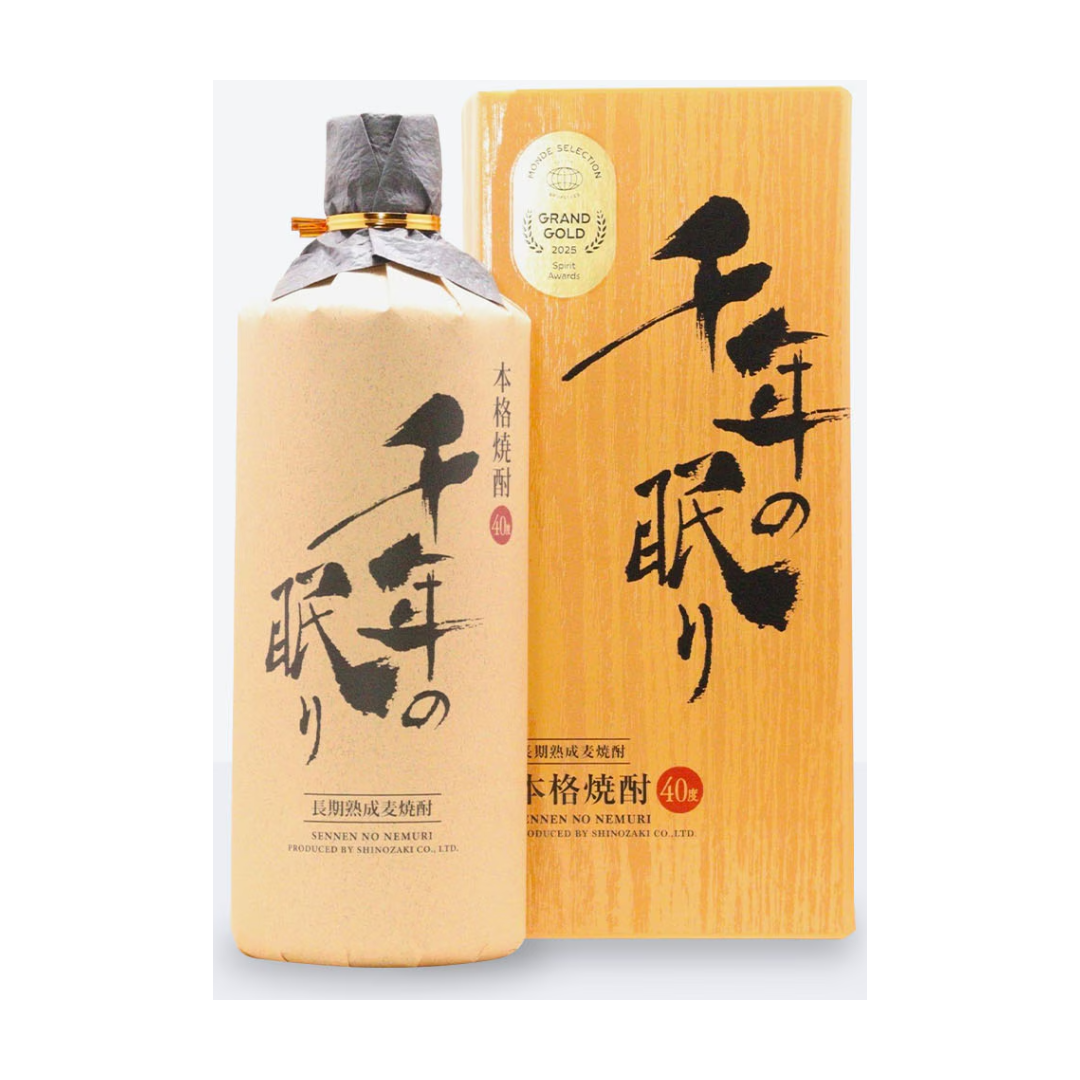 千年の眠り 720ml 瓶 | 麦焼酎 篠崎 福岡県