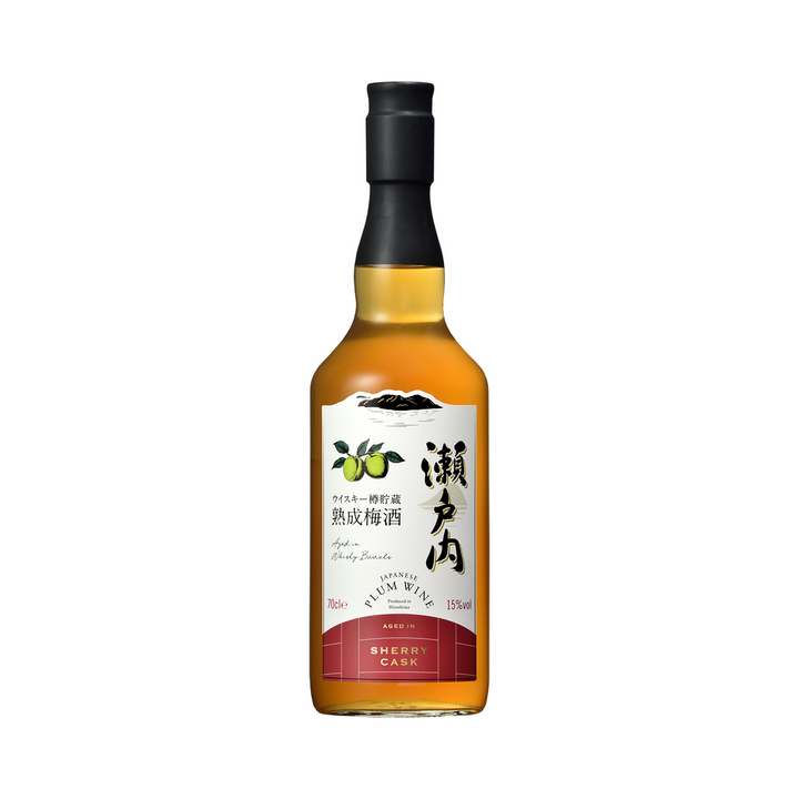 熟成梅酒 瀬戸内 ウイスキー樽貯蔵 700ml メーカー公式画像