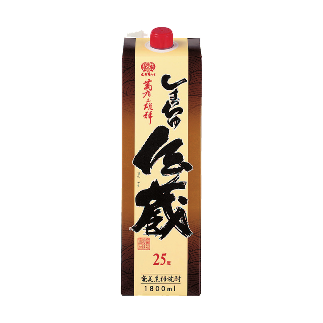 しまっちゅ伝蔵 25度 1800ml パック