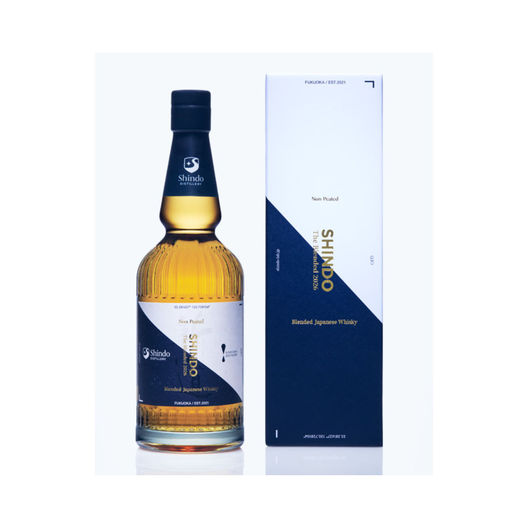 SHINDO The Blended 2026 Non Peated 700ml / 新道蒸溜所 ブレンデッドジャパニーズウイスキー ISC金賞