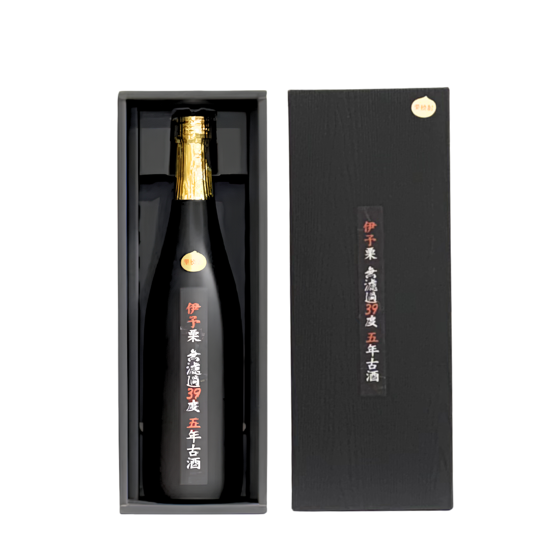 伊予栗 無濾過39度 五年古酒 720ml 瓶 | 栗焼酎 媛囃子 愛媛県