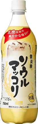 ソウルマッコリ 750ml ペット 正面