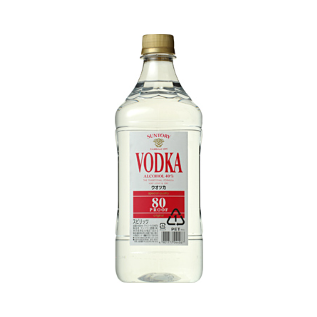 サントリーウオツカ 80プルーフ キングサイズ 1800ml