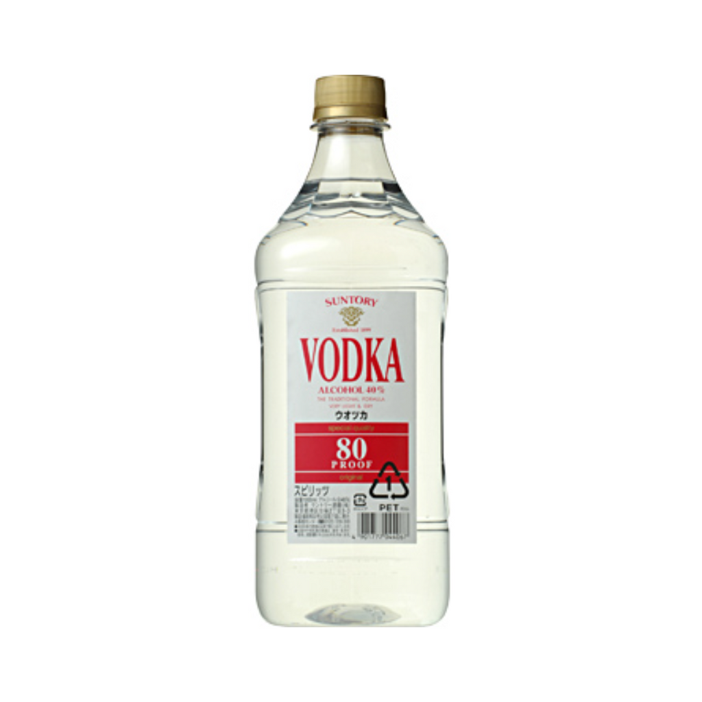 サントリーウオツカ 80プルーフ キングサイズ 1800ml | ウォッカ – 酒