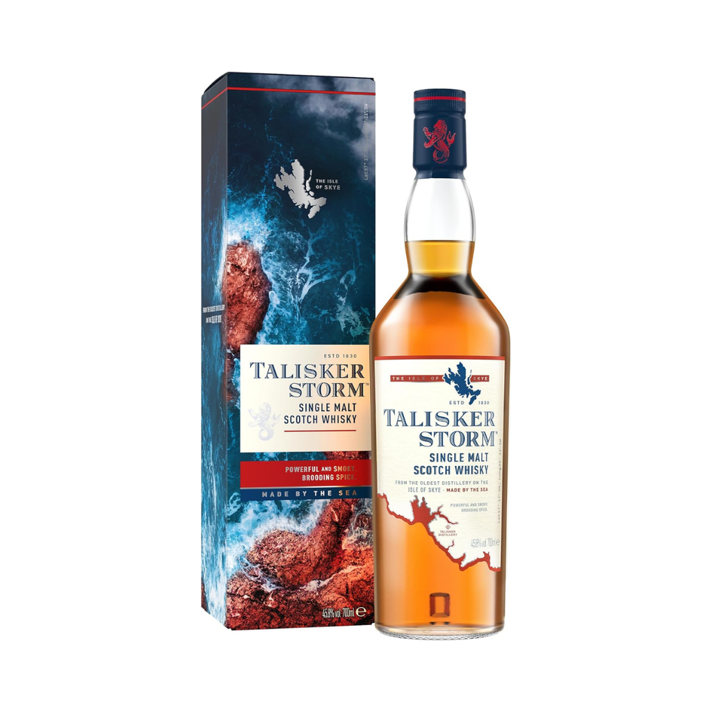 タリスカー ストーム シングルモルト スコッチ ウイスキー｜嵐の海を