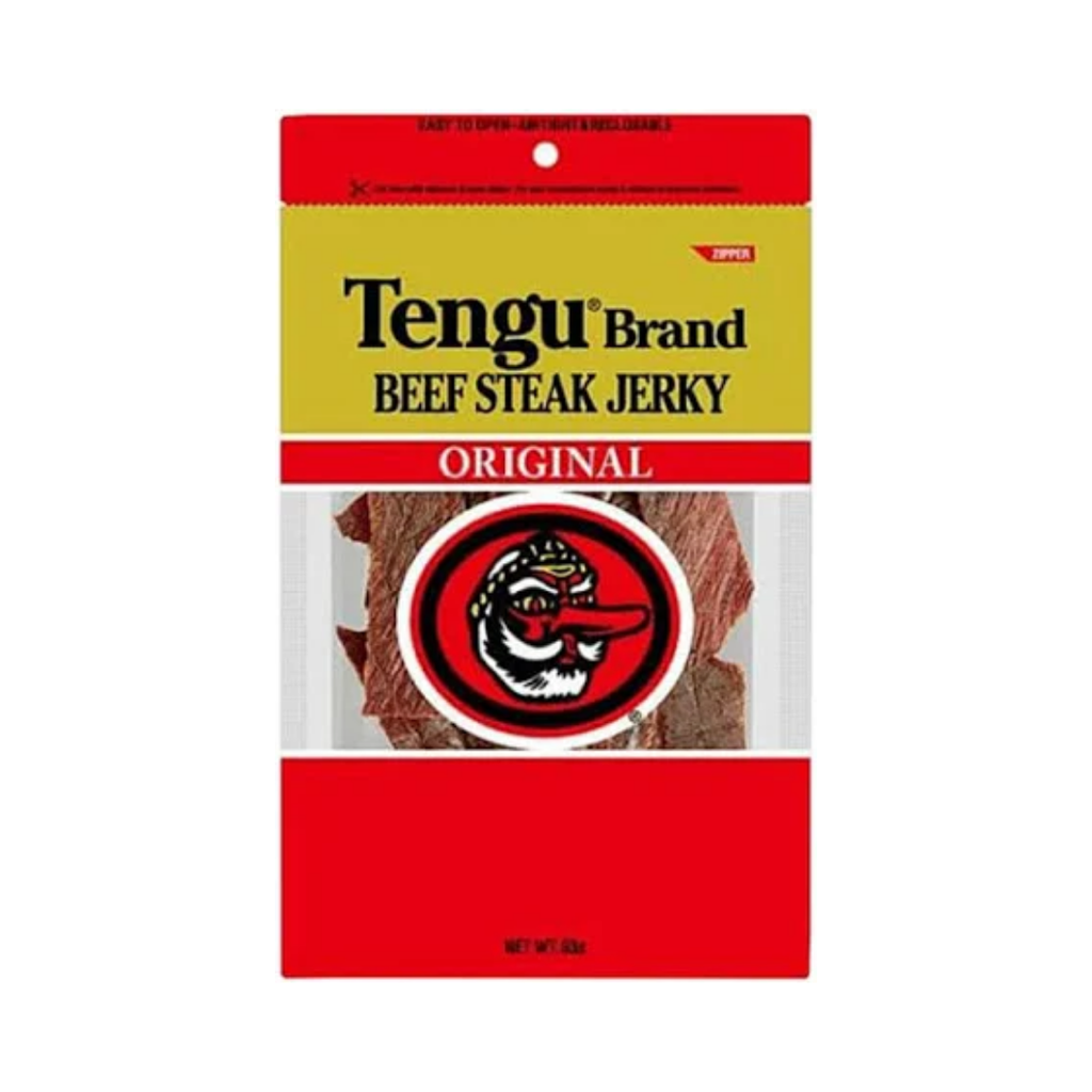Tengu Brand Beef Steak Jerky 91g24個 テング ビーフステーキジャーキー オリジナル 93g – 酒庫住田屋
